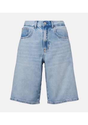 AG Jeans Thalia mid-rise denim Bermuda shorts