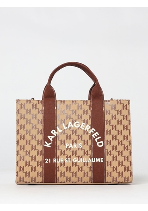 Backpack KARL LAGERFELD Woman color Brown