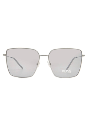 Hugo Boss Grey Square Ladies Sunglasses BOSS 1333/S 02M0/IR 59