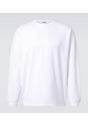 Auralee Luster Plaiting cotton T-shirt