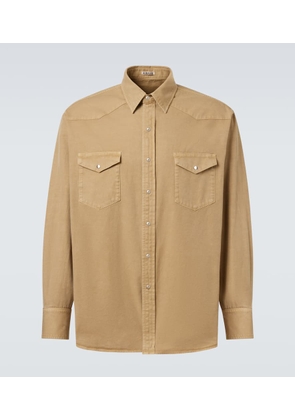 Auralee Cotton gabardine shirt