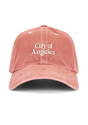 Corridor City Of Angeles Cap in Clay - Pink. Size all.