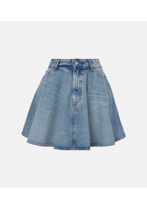 Ami Paris Denim miniskirt