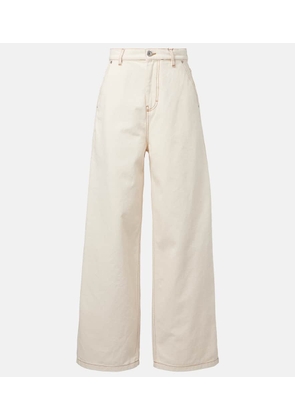 Ami Paris High-rise wide-leg jeans