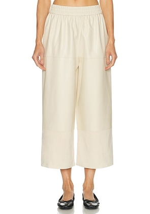 Alexis Jacob Pant in Ecru - Beige. Size L (also in XS, S, M).