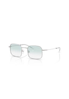 Armani Exchange Clear Gradient Square Ladies Sunglasses AX2055S 60453F 46