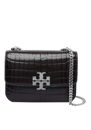 Tory Burch Small Eleanor Croc Convertible Shoulder Bag