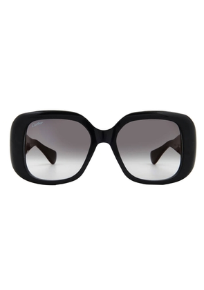 Cartier Panthere de Cartier Grey Multitreatment Square Ladies Sunglasses CT0471S 001 54