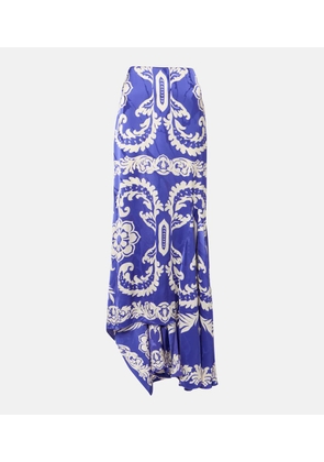 Etro Printed maxi skirt