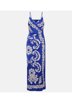 Etro Paisley printed maxi dress