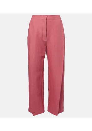 Tove Santu linen and cotton-blend culottes