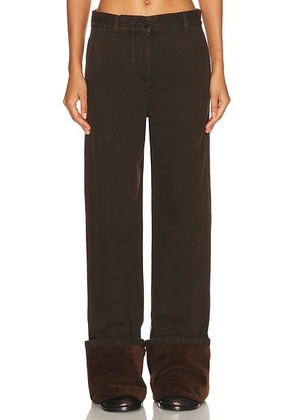 Dries Van Noten Paxy Pants in Brown - Brown. Size 34 (also in 36, 38, 42).