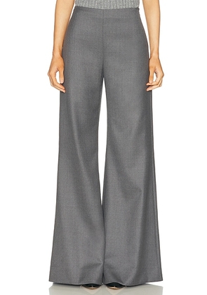 Adam Lippes Lamy Pant in Heather Grey - Charcoal. Size 0 (also in 2).