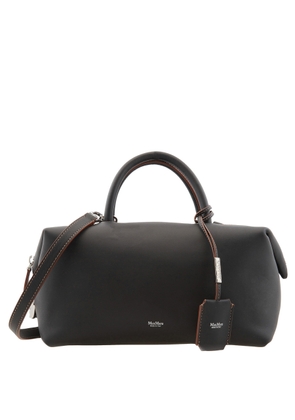 Max Mara Holdall Black Leather Bowler Bag
