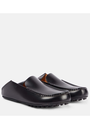 Tod's Convertible leather driving shoes