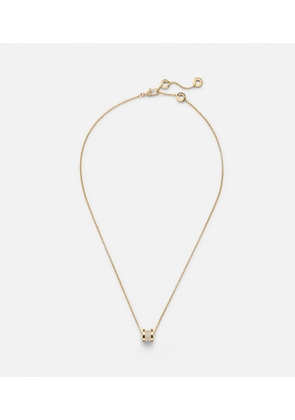 Bvlgari B.zero1 18kt gold pendant necklace with diamonds