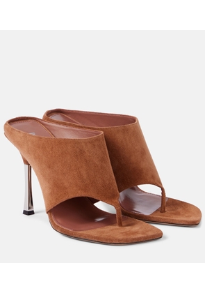 Paris Texas Lorena 100 suede thong sandals