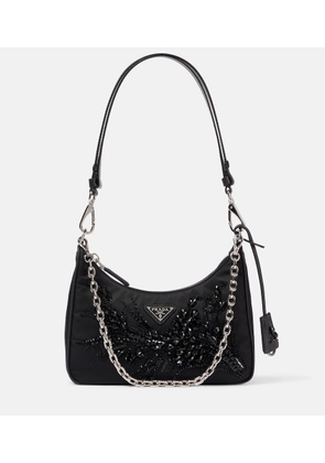 Prada Re-Edition embellished shoulder bag