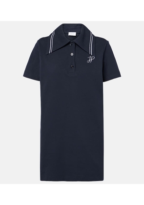 Patou Logo cotton pique polo dress