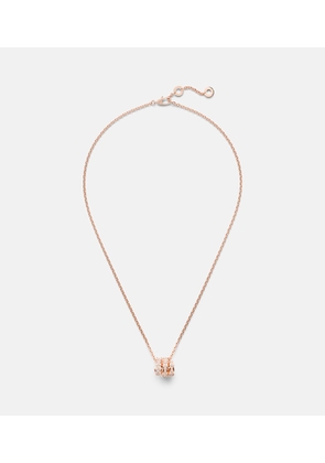 Bvlgari Serpenti Viper 18kt rose gold pendant necklace with diamonds