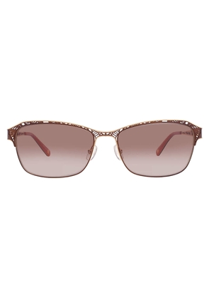 Liz Claiborne Brown Gradient Cat Eye Ladies Sunglasses L 577/S 009Q/HA 56