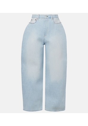 Acne Studios High-rise barrel-leg jeans
