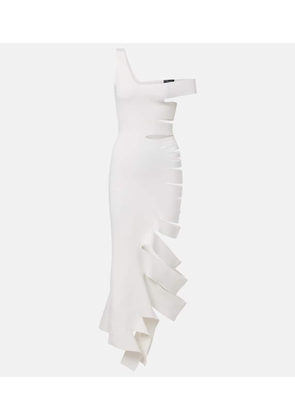 Mugler Cutout midi dress