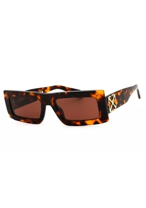 Off-White LAUREL Brown Rectangular Unisex Sunglasses OERI13P 6064 54
