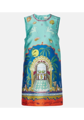 Alemais Surrealist Summer printed minidress