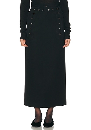 BODE Riding Sailor Skirt in Black - Black. Size 25 (also in 26, 27, 28, 29, 30, 31).