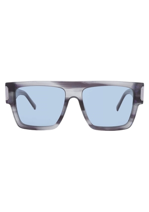 MCM Blue Browline Unisex Sunglasses MW0011 20V 55