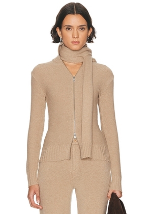 Aya Muse Amar Cardigan in Tan - Tan. Size M (also in XS, S).