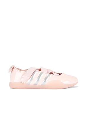 Adidas Originals X Caroline Hu Clot Taekwondo Sneaker in Sandy Pink & Silver Metallic - Pink. Size 9.5 (also in ).