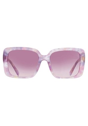 Coach Gradient Pink Purple Square Ladies Sunglasses HC8424U 58677W 54