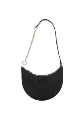 Valentino Nero Signature Logo Shoulder Bag