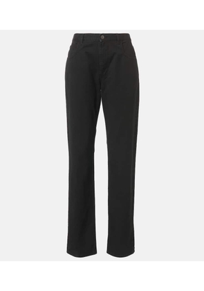 The Row Landais cotton canvas straight pants