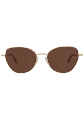 American Optical Brown Cat Eye Ladies Sunglasses WHITNEY 3 58