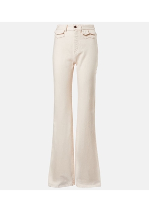 Chloe High-rise flared jeans