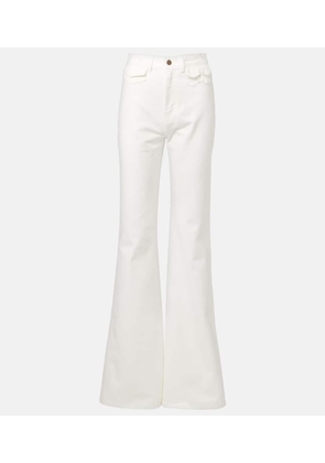 Chloe High-rise flared jeans
