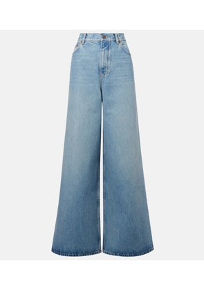 Chloe High-rise wide-leg jeans