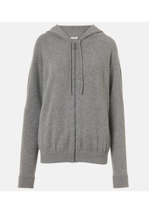 The Row Kawoa cashmere zip-up hoodie