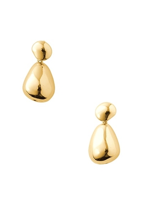 Eliou Lilou Earrings in Gold - Metallic Gold. Size all.