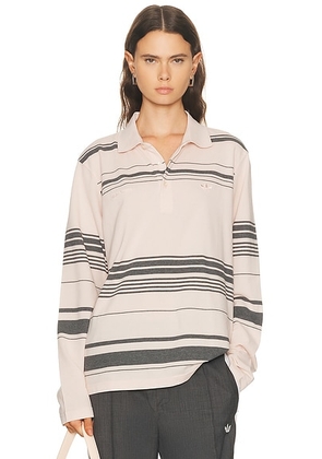 Adidas by Wales Bonner Polo in Wonqua - Lavender. Size L (also in XL/1X).