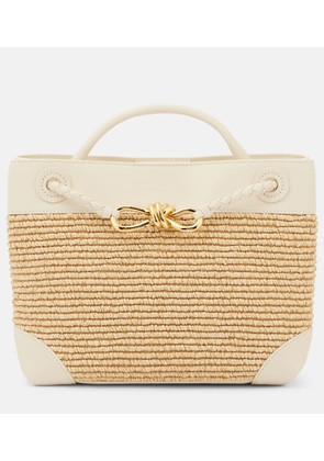 Bottega Veneta Andiamo Small leather-trimmed tote bag