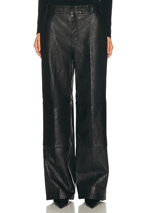 Alexander Wang Mid Rise Moto Workwear Pant in Black - Black. Size 2 (also in 4).