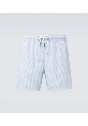 Thom Sweeney Striped swim trunks