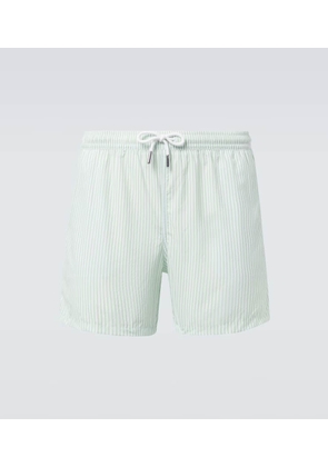 Thom Sweeney Striped swim trunks