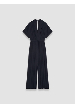 Sofia Airy Plissé Jumpsuit - Regular / 34