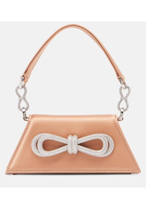 Mach & Mach Samantha Small satin shoulder bag