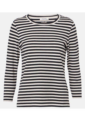 'S Max Mara Durata striped cotton-blend T-shirt